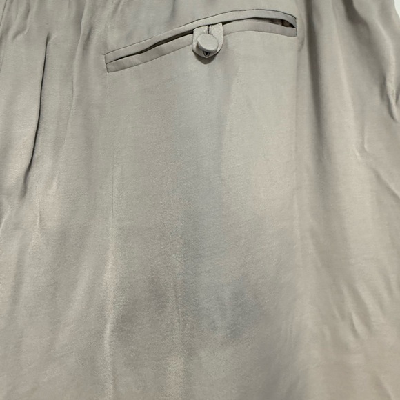 Chico's Gray Ankle Cropped Pants with Drawstring Waist - Picture 4 of 10